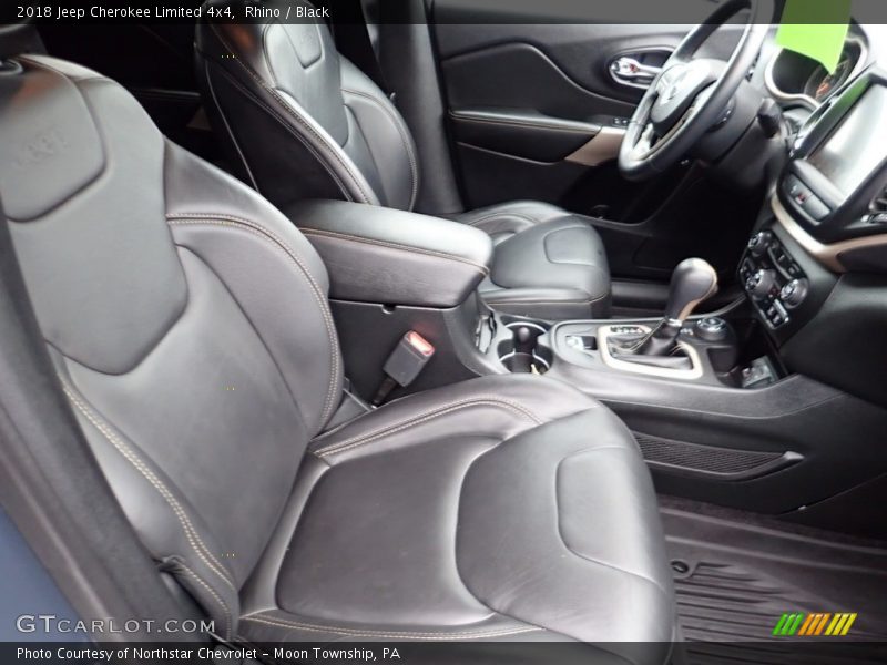 Rhino / Black 2018 Jeep Cherokee Limited 4x4