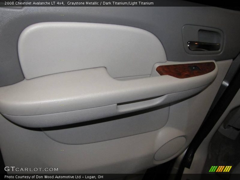 Graystone Metallic / Dark Titanium/Light Titanium 2008 Chevrolet Avalanche LT 4x4