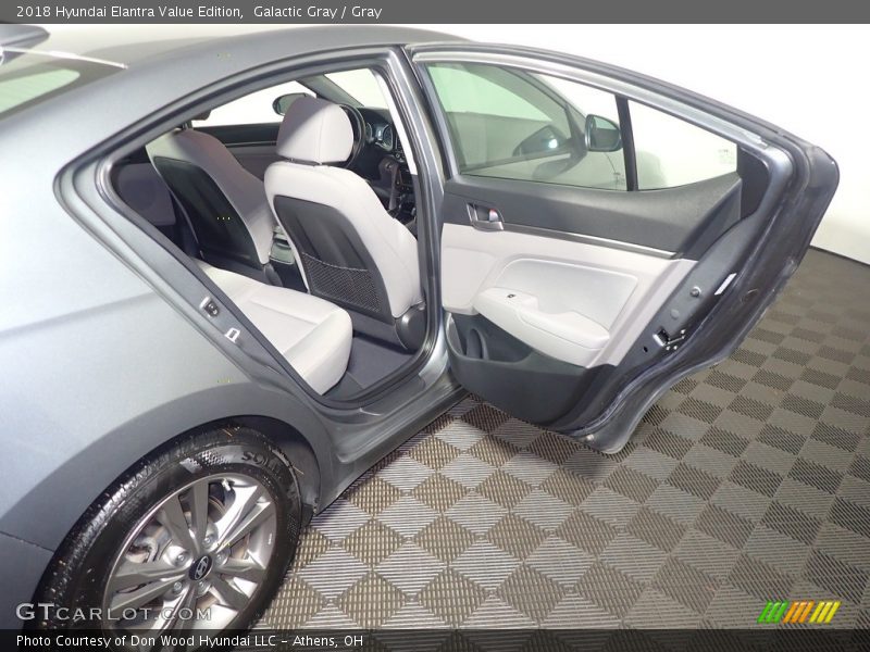 Galactic Gray / Gray 2018 Hyundai Elantra Value Edition