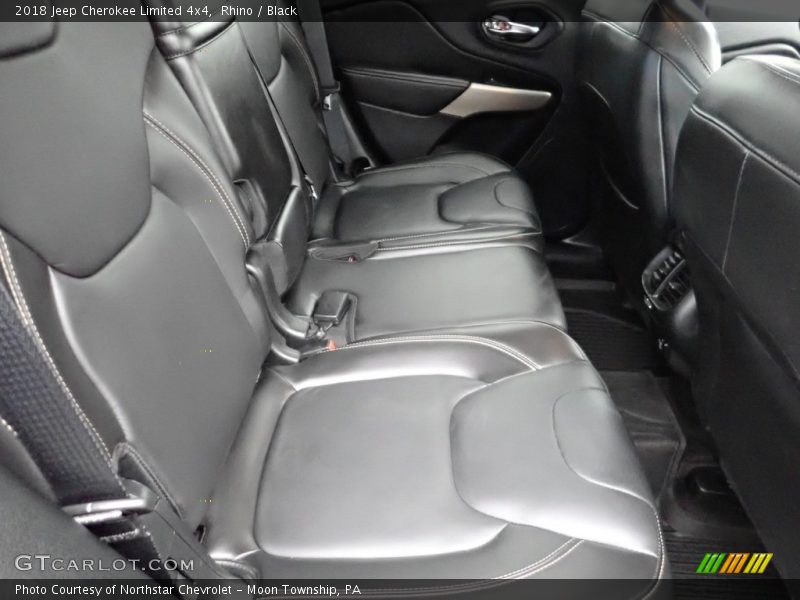 Rhino / Black 2018 Jeep Cherokee Limited 4x4
