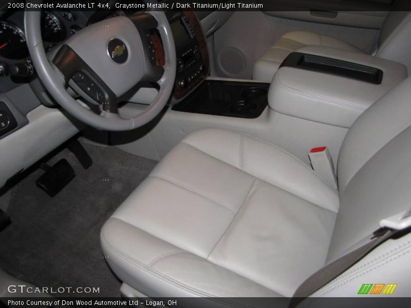 Graystone Metallic / Dark Titanium/Light Titanium 2008 Chevrolet Avalanche LT 4x4