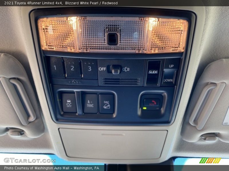 Blizzard White Pearl / Redwood 2021 Toyota 4Runner Limited 4x4