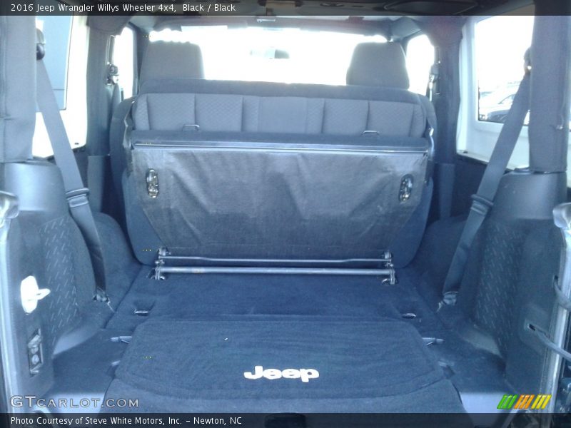 Black / Black 2016 Jeep Wrangler Willys Wheeler 4x4