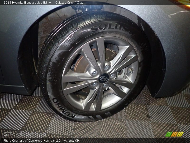 Galactic Gray / Gray 2018 Hyundai Elantra Value Edition