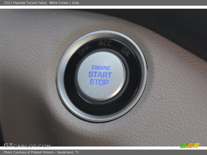 White Cream / Gray 2021 Hyundai Tucson Value