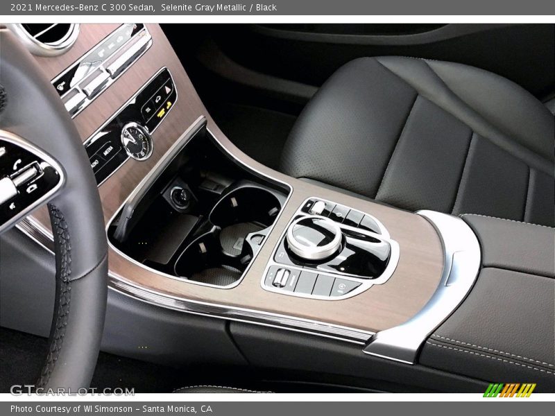 Selenite Gray Metallic / Black 2021 Mercedes-Benz C 300 Sedan