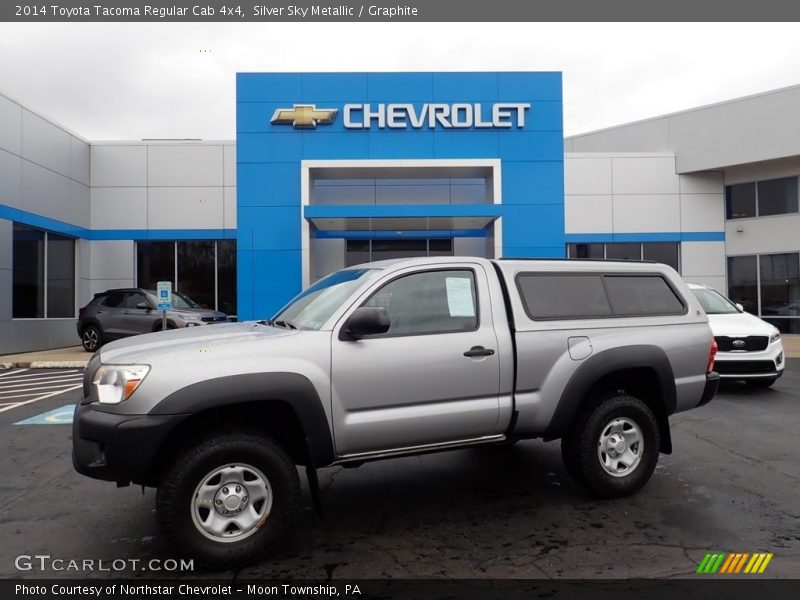 Front 3/4 View of 2014 Tacoma Regular Cab 4x4