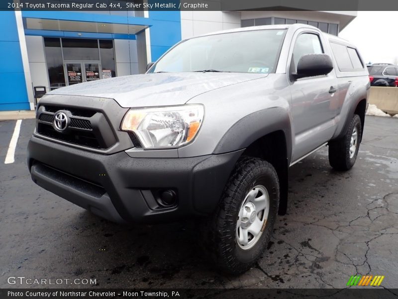  2014 Tacoma Regular Cab 4x4 Silver Sky Metallic