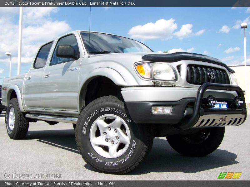 Lunar Mist Metallic / Oak 2002 Toyota Tacoma PreRunner Double Cab