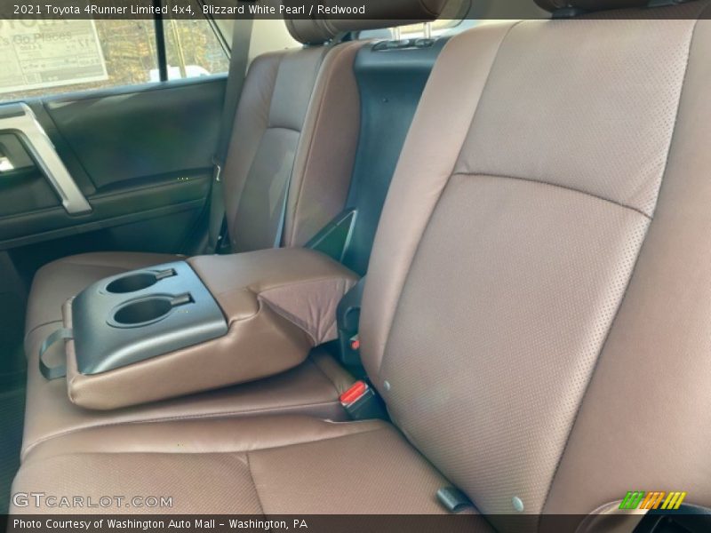 Blizzard White Pearl / Redwood 2021 Toyota 4Runner Limited 4x4