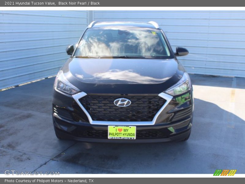 Black Noir Pearl / Black 2021 Hyundai Tucson Value