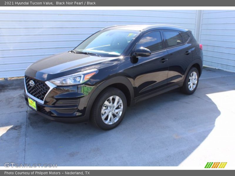 Black Noir Pearl / Black 2021 Hyundai Tucson Value