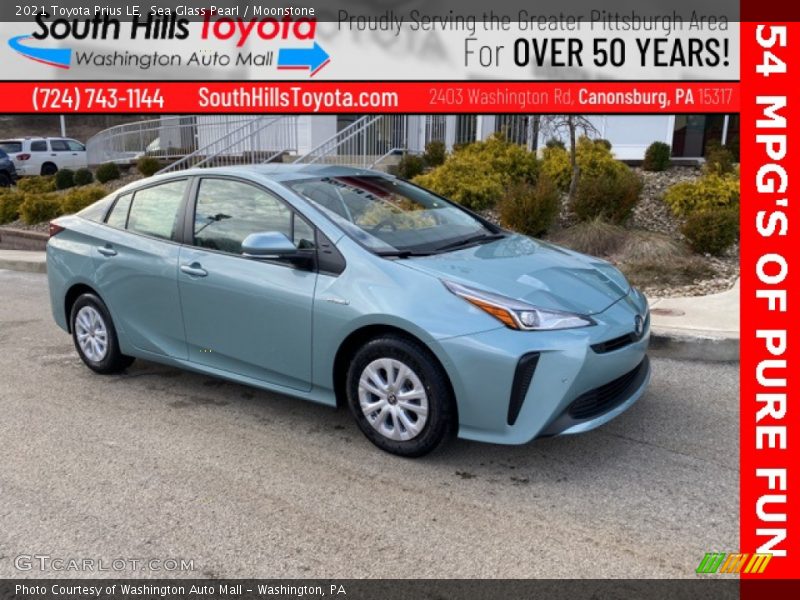 Sea Glass Pearl / Moonstone 2021 Toyota Prius LE