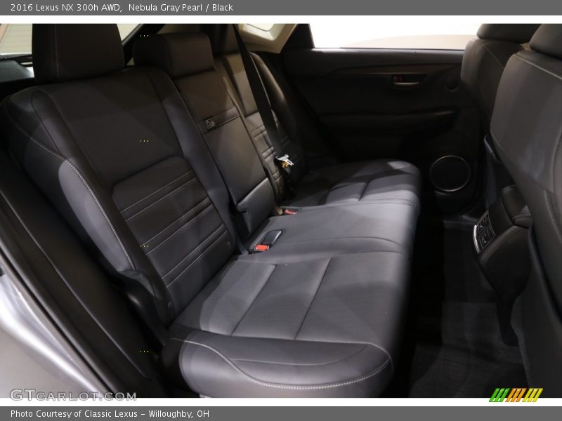 Nebula Gray Pearl / Black 2016 Lexus NX 300h AWD