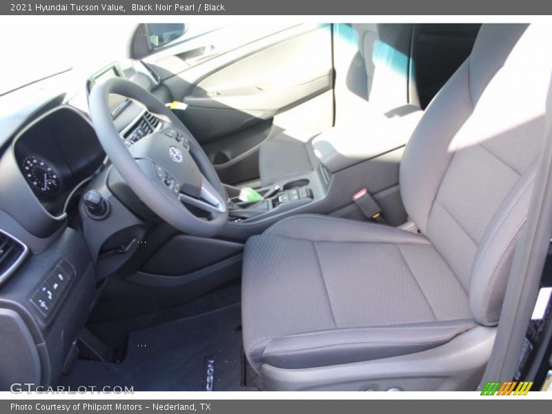 Black Noir Pearl / Black 2021 Hyundai Tucson Value