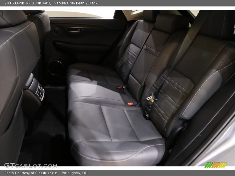 Nebula Gray Pearl / Black 2016 Lexus NX 300h AWD