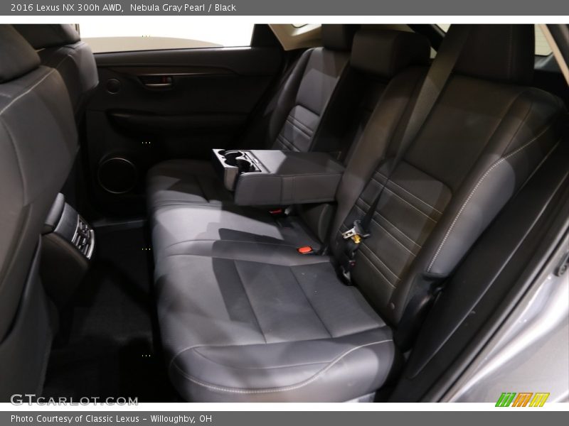 Nebula Gray Pearl / Black 2016 Lexus NX 300h AWD