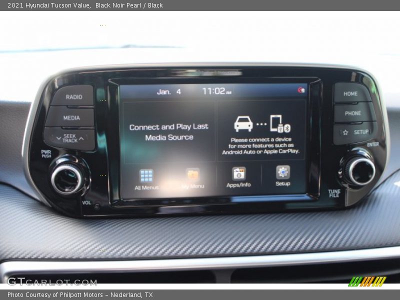 Black Noir Pearl / Black 2021 Hyundai Tucson Value