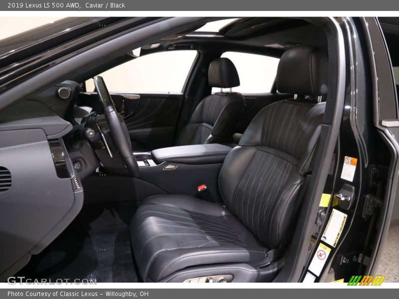 Caviar / Black 2019 Lexus LS 500 AWD