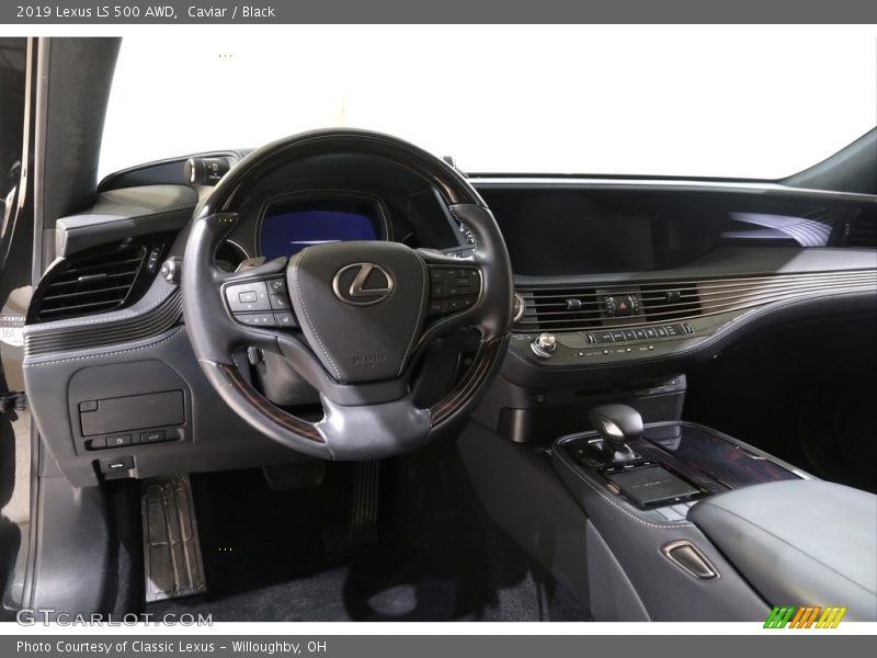 Caviar / Black 2019 Lexus LS 500 AWD