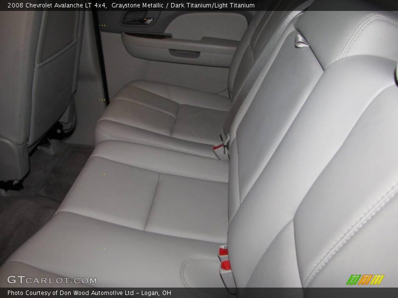 Graystone Metallic / Dark Titanium/Light Titanium 2008 Chevrolet Avalanche LT 4x4