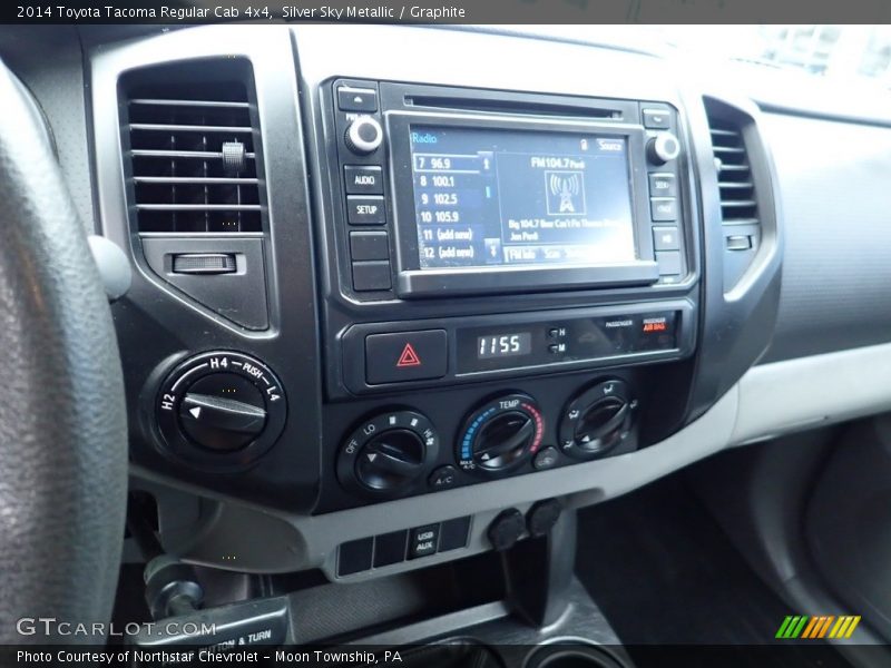 Controls of 2014 Tacoma Regular Cab 4x4