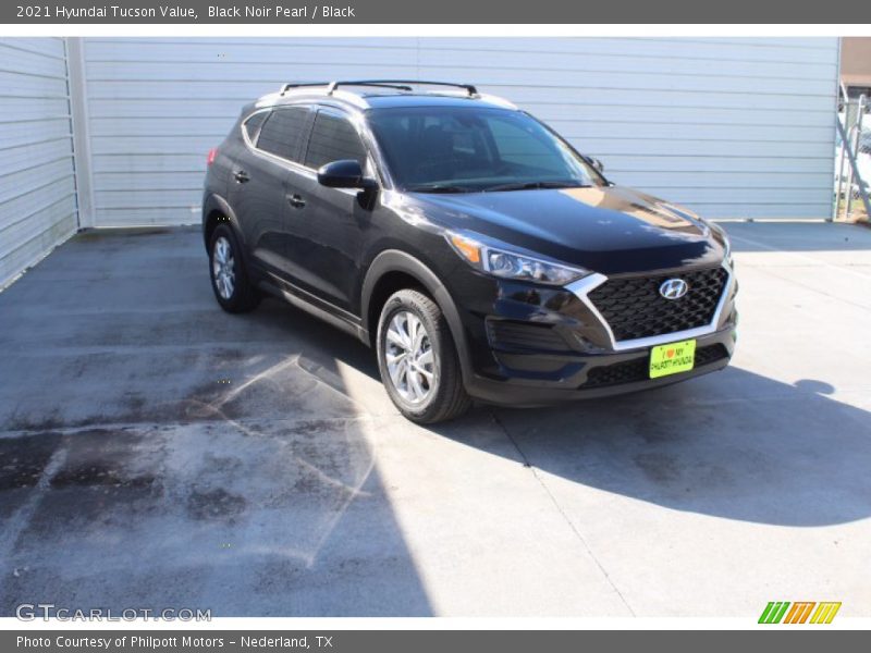 Black Noir Pearl / Black 2021 Hyundai Tucson Value