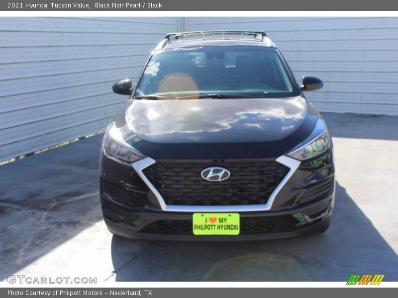 Black Noir Pearl / Black 2021 Hyundai Tucson Value