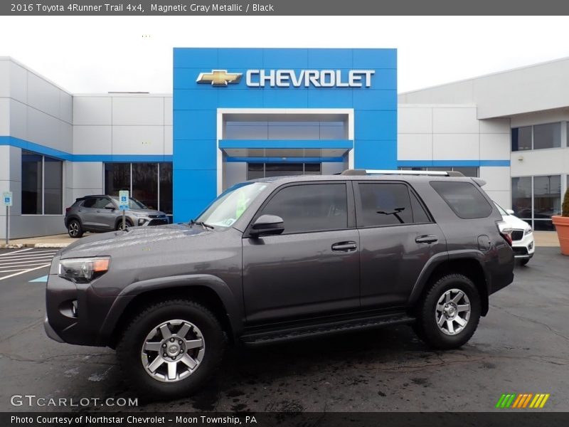 Magnetic Gray Metallic / Black 2016 Toyota 4Runner Trail 4x4