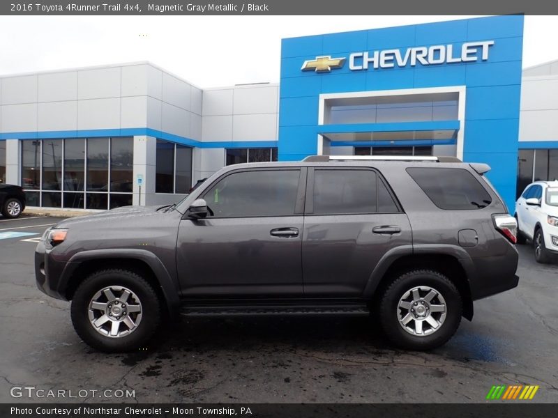 Magnetic Gray Metallic / Black 2016 Toyota 4Runner Trail 4x4