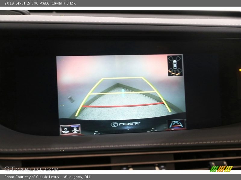 Caviar / Black 2019 Lexus LS 500 AWD