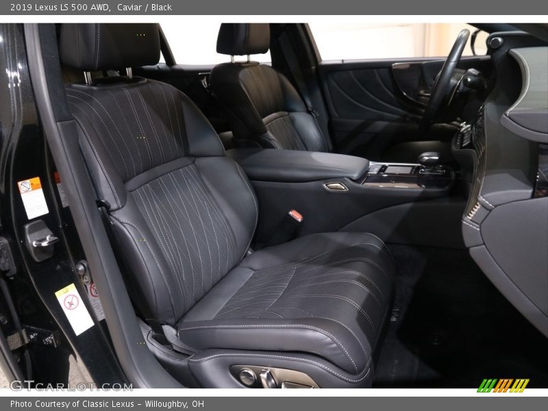 Caviar / Black 2019 Lexus LS 500 AWD