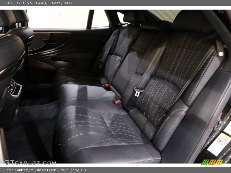 Caviar / Black 2019 Lexus LS 500 AWD