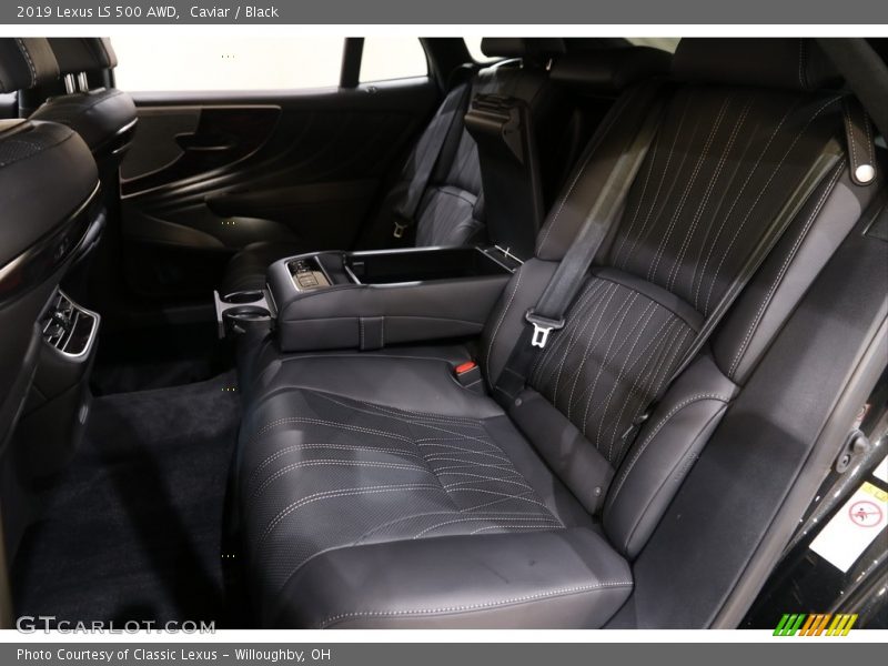 Caviar / Black 2019 Lexus LS 500 AWD