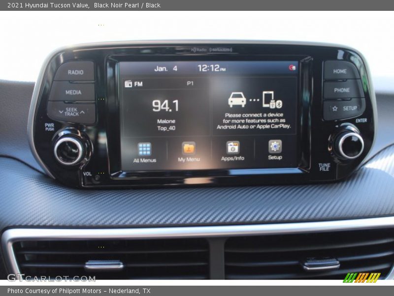Black Noir Pearl / Black 2021 Hyundai Tucson Value