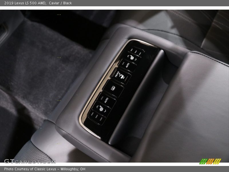 Caviar / Black 2019 Lexus LS 500 AWD