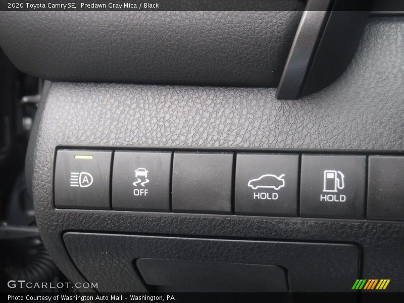 Predawn Gray Mica / Black 2020 Toyota Camry SE