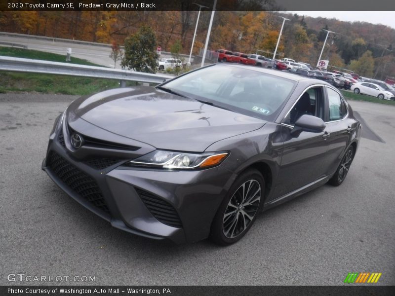 Predawn Gray Mica / Black 2020 Toyota Camry SE