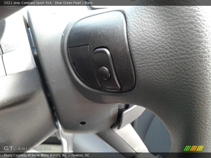 Olive Green Pearl / Black 2021 Jeep Compass Sport 4x4