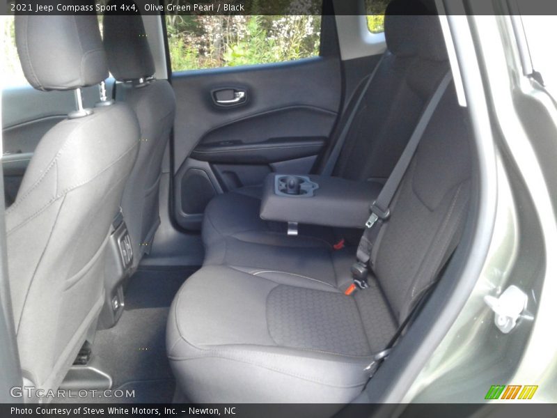 Olive Green Pearl / Black 2021 Jeep Compass Sport 4x4