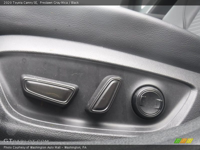 Predawn Gray Mica / Black 2020 Toyota Camry SE