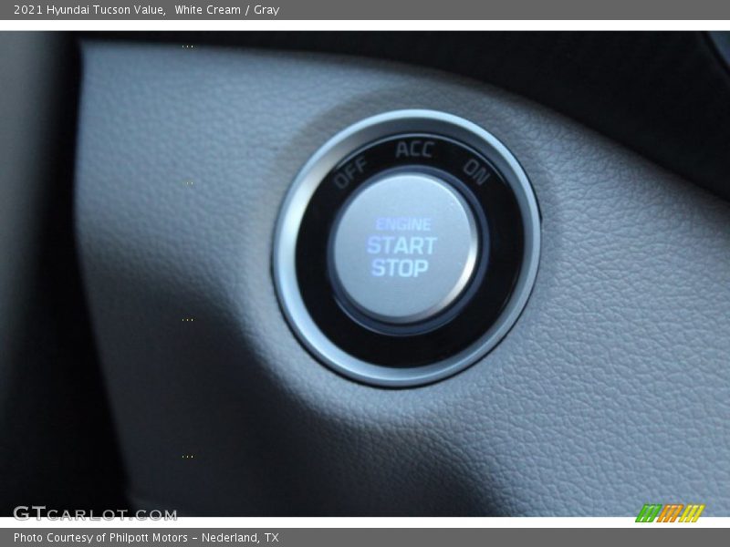 White Cream / Gray 2021 Hyundai Tucson Value