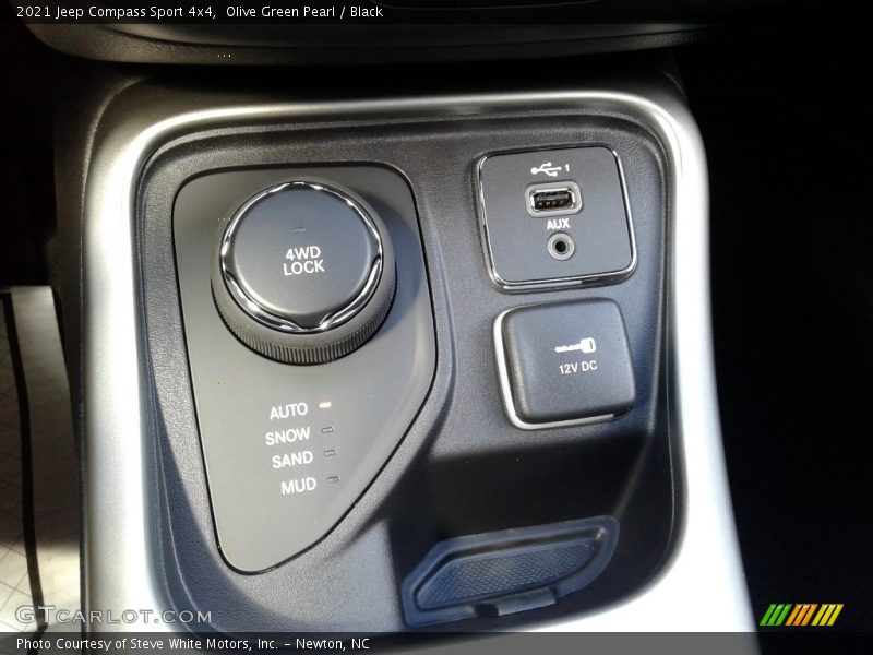 Olive Green Pearl / Black 2021 Jeep Compass Sport 4x4