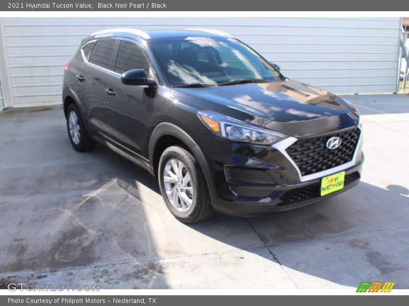 Black Noir Pearl / Black 2021 Hyundai Tucson Value