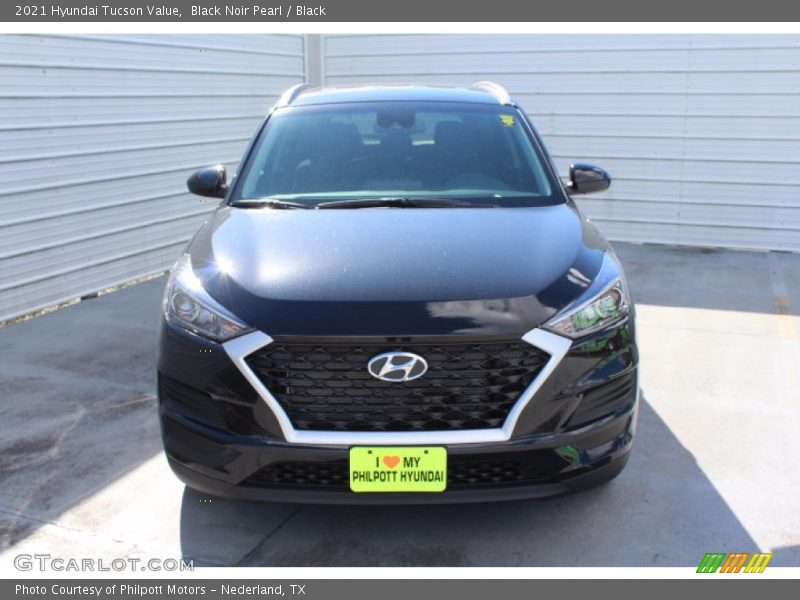Black Noir Pearl / Black 2021 Hyundai Tucson Value