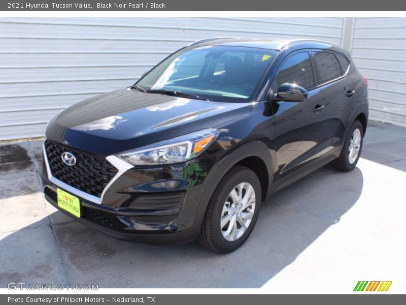 Black Noir Pearl / Black 2021 Hyundai Tucson Value