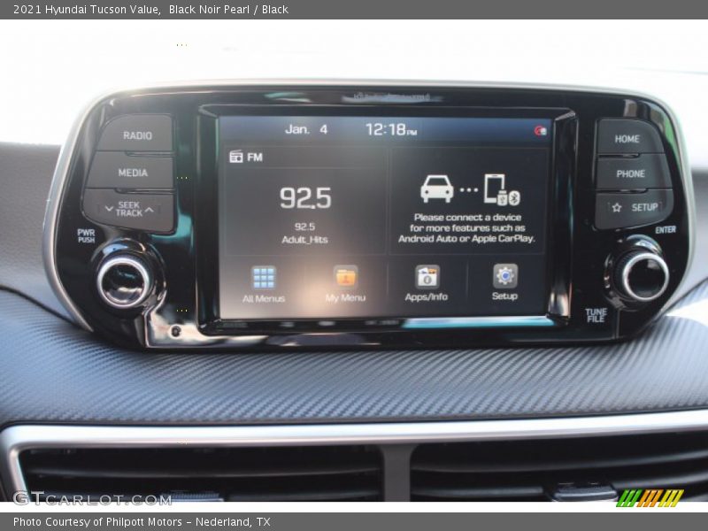 Black Noir Pearl / Black 2021 Hyundai Tucson Value