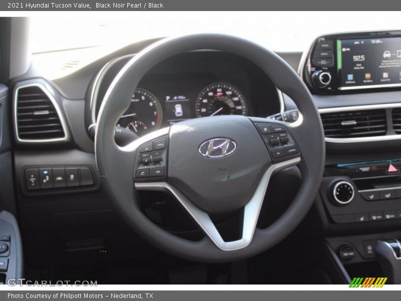 Black Noir Pearl / Black 2021 Hyundai Tucson Value
