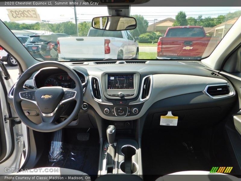 Summit White / Ash Gray 2020 Chevrolet Equinox LS