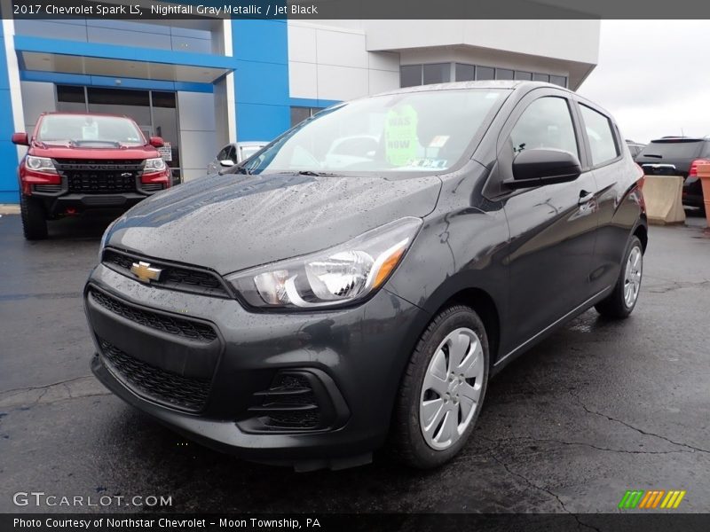 Nightfall Gray Metallic / Jet Black 2017 Chevrolet Spark LS